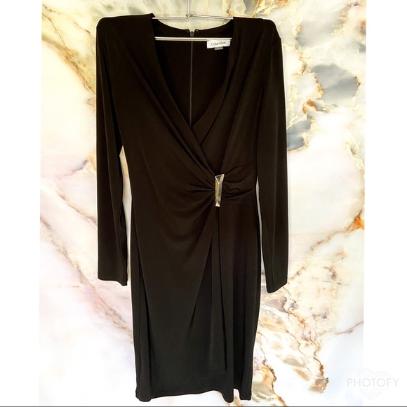 Calvin Klein Black Work Dress - Picture 1 of 5
